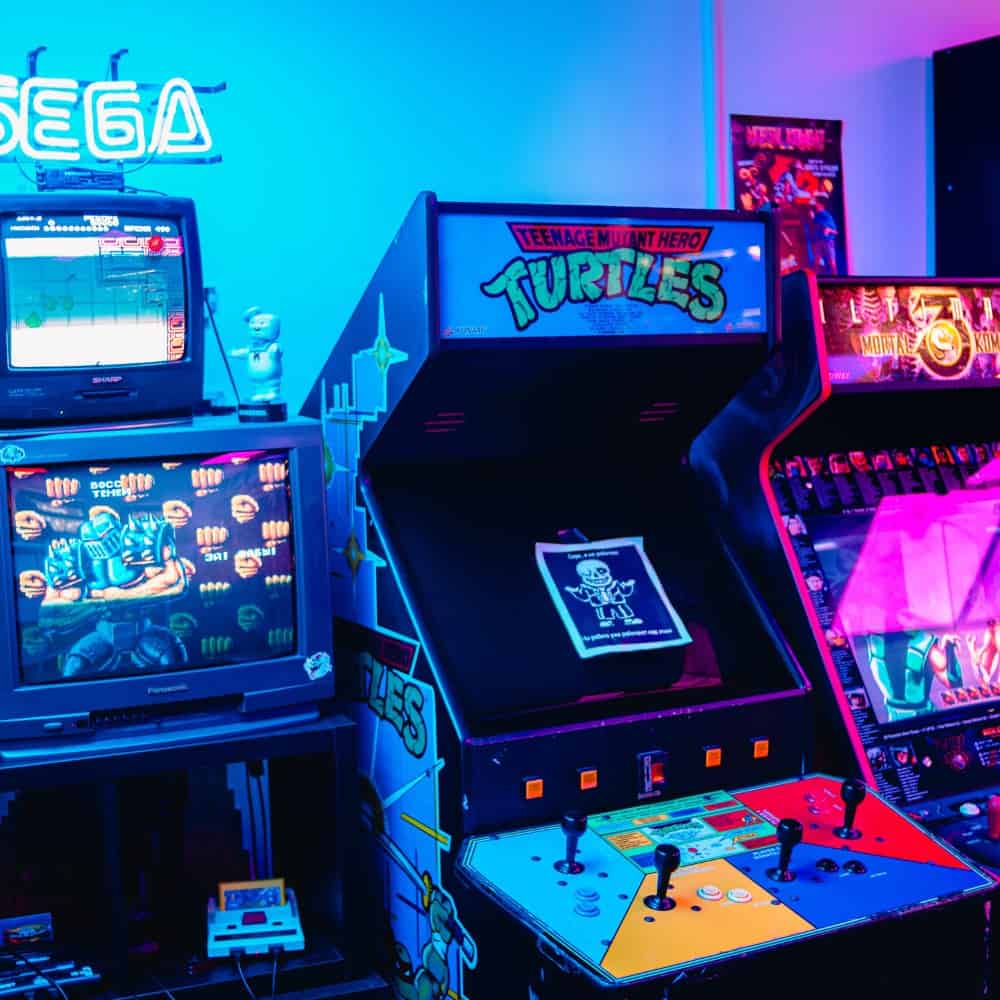 90s Gaming arcade games