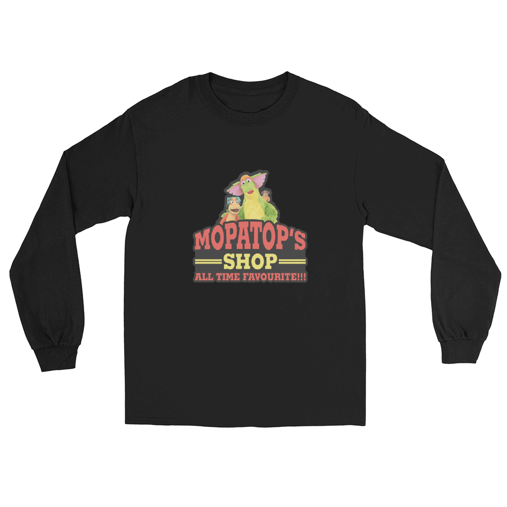 Mopatop's Shop 90s Long Sleeve Shirt - 90s Kid Nostalgia