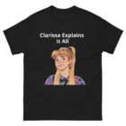 Clarissa Explains It All Black T-Shirt
