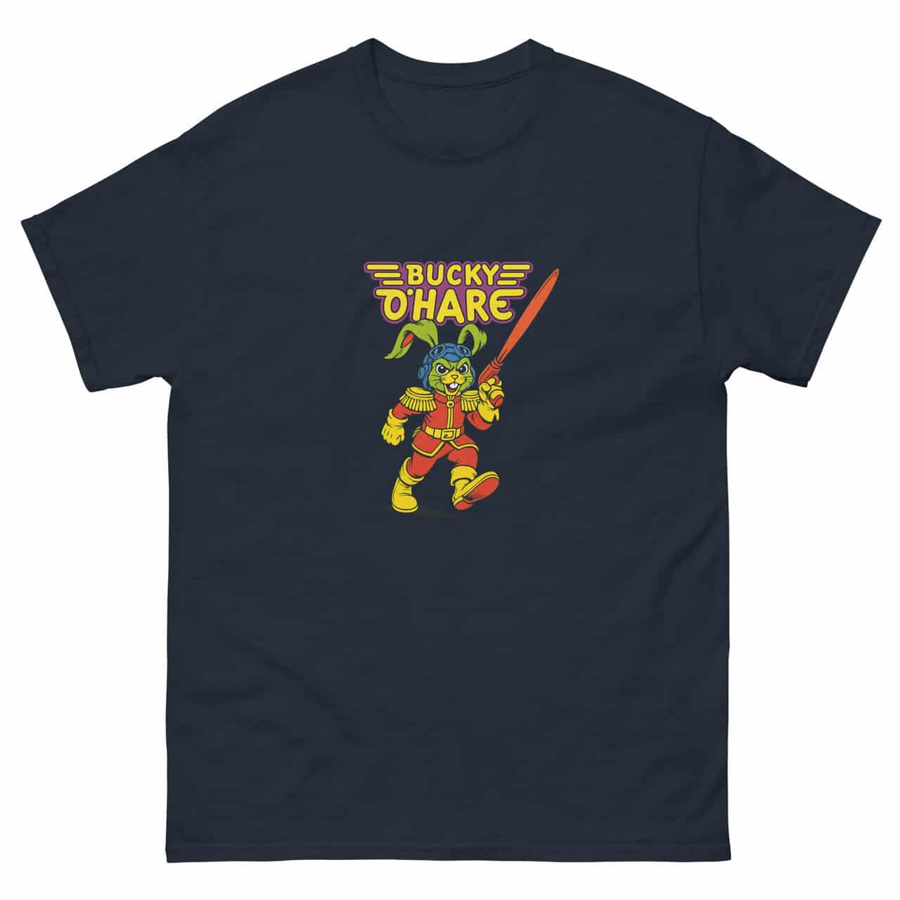 bucky o'hare black t-shirt