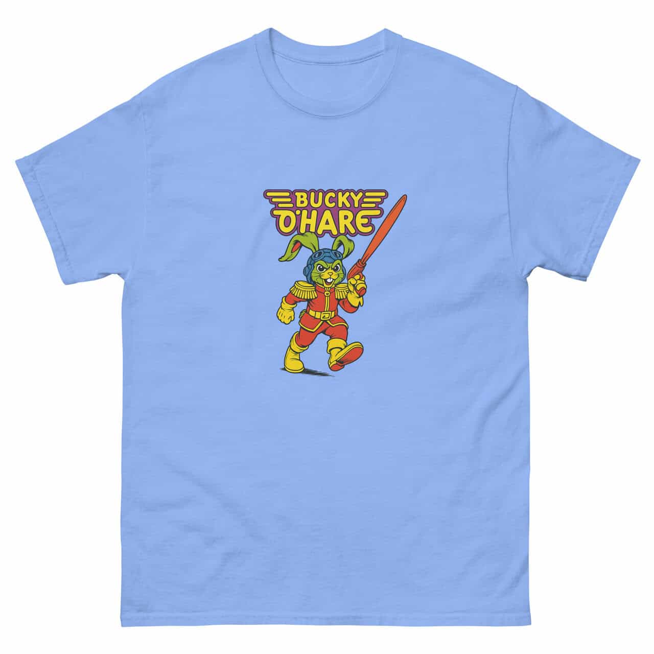 bucky o'hare carolina blue t-shirt