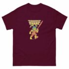 bucky o'hare maroon t-shirt