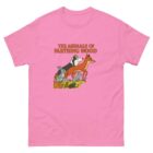 animals of farthing wood tv series pink t-shirt