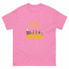 button moon pink t-shirt
