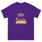 button moon purple t-shirt