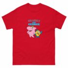 sharky and george red clothing