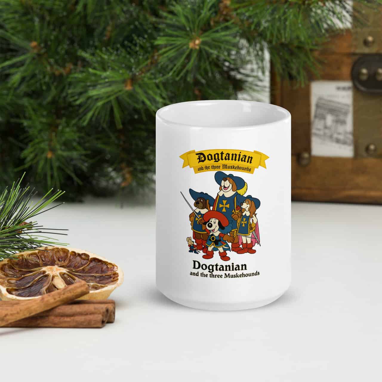 dogtanian and the three muskehounds 15oz mug front view