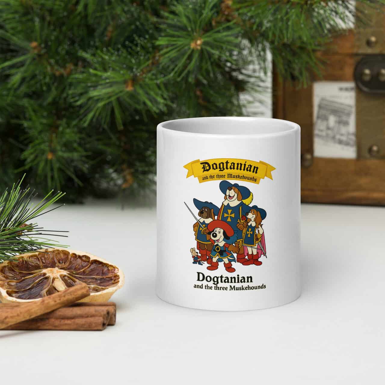 dogtanian and the three muskehounds mug front view