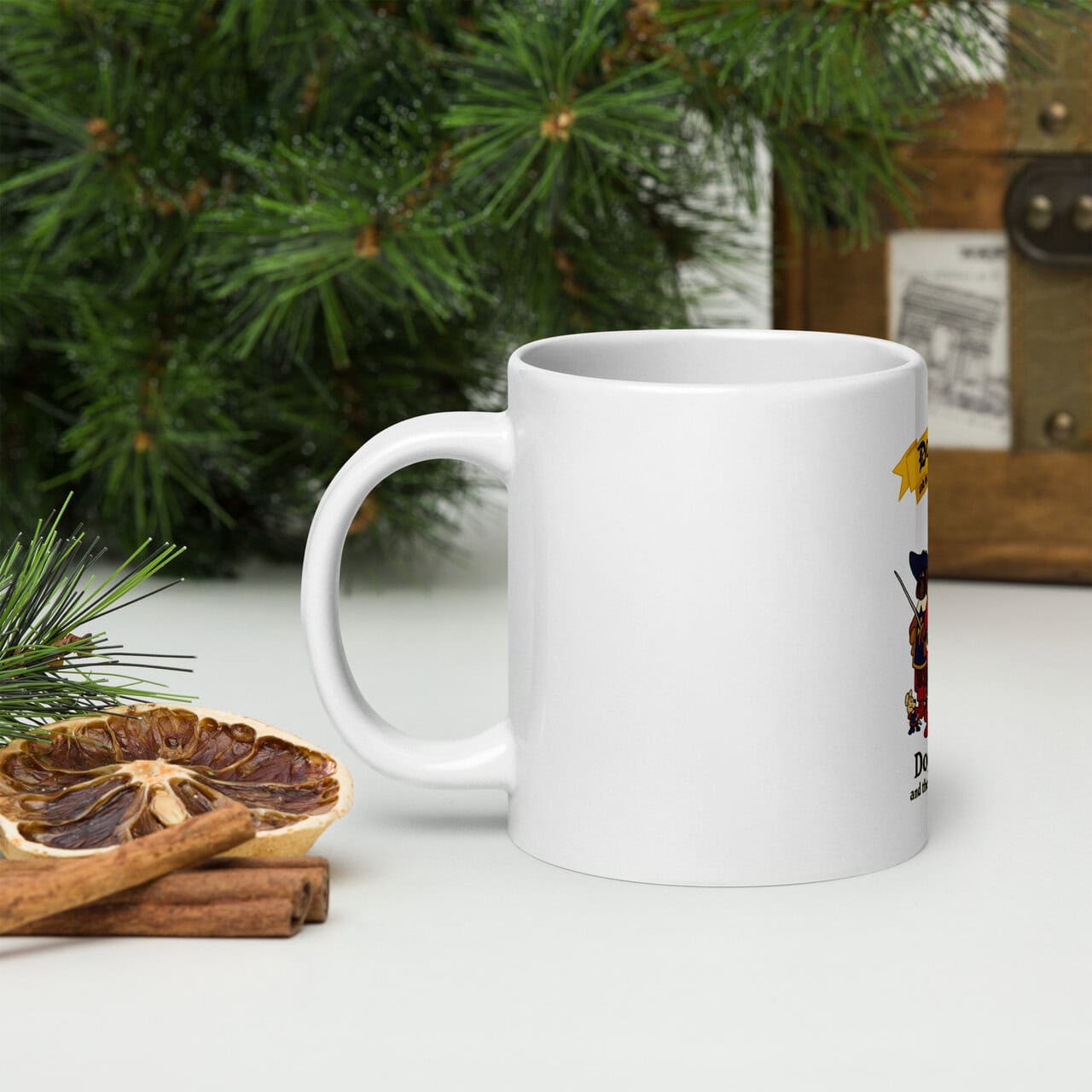 dogtanian and the three muskehounds mug handle left